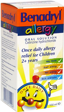 Benadryl Allergy Solution - 100ml
