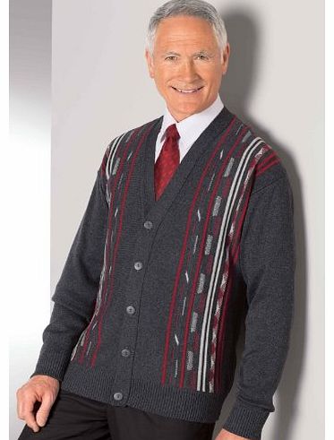 Benbrook Mens Jaquard Benbrook Button Cardigan