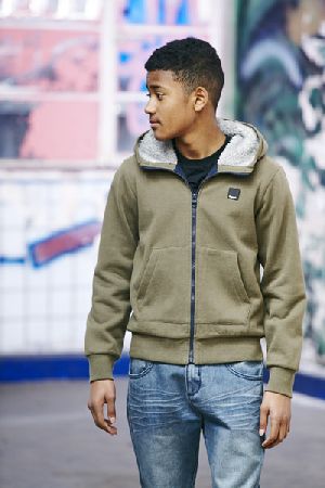 Bench Boys Zip Thru Fleece Lined Jacket