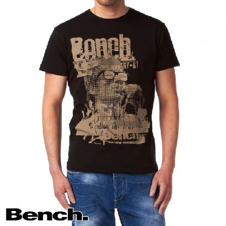 Mens Bench Consume T-Shirt - Black