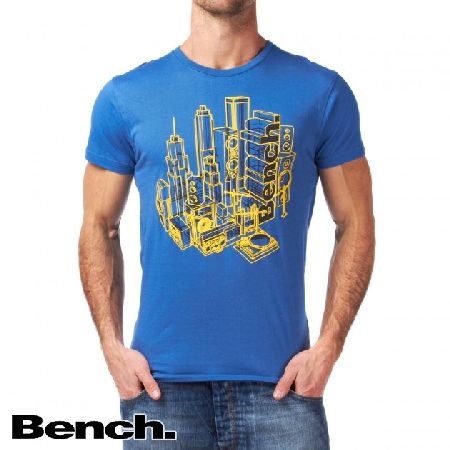 Mens Bench Xray City T-Shirt - Federal Blue