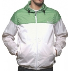 Mens Hash Shell Jacket White/Green