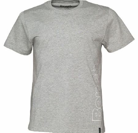 Mens Logo T-Shirt Grey Marl