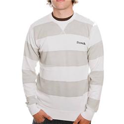 bench OAP Stripe Crew - White/Dark Charcoal