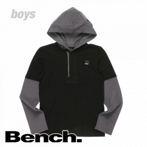 T-Shirts - Bench Gear Hooded Long Sleeve