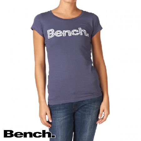 Womens Bench Declan T-Shirt - Nightshadow Blue