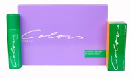 Benetton Colors (colours) For Woman Eau de Toilette 100ml Gift Set
