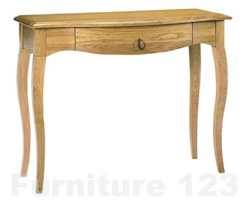 Amore Solid Oak Storage Console Table