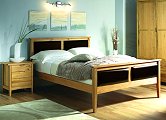Designs Tuscany 4ft6 Framed Leather Bed
