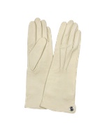 Bentley Ladies Long Buttermilk Leather Gloves