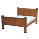 Pine shaker double bed furniture