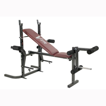 05LF FOLDING WEIGHT BENCH with Leg Unit and Pec Dec