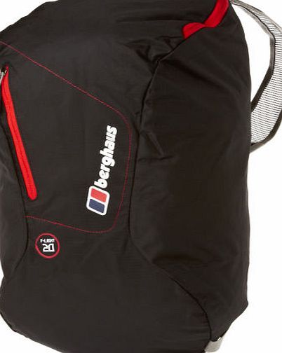 Berghaus F.Light 20 Backpack - Black/Extrem Red
