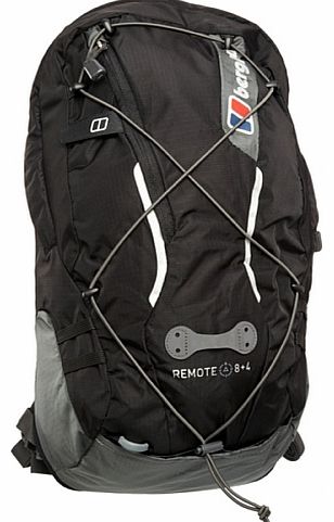 Remote 8+4 Backpack - Black/Coal, 12 lt