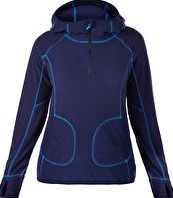 Berghaus, 1296[^]251333 Womens Prism Micro Half Zip Fleece - Evening Blue