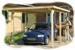 Berkeley Carport: Berkley 2 Anchor Set - Pressure Impregnated