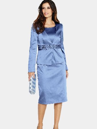 Berkertex Simple Shift Dress And Jacket