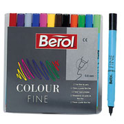 Berol Fine Tip Colour Pens