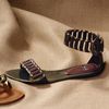 bertie Flat Woven Strap Sandals