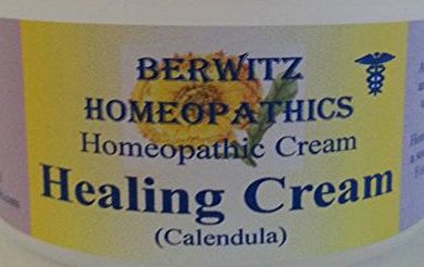 BERWITZ HOMEOPATHY HEALING CREAM 50g with organic tincture of Calendula. For BABY ECZEMA and Itching dry irritated skin on Babies and Children