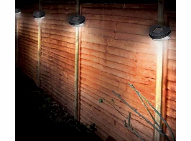 Best Artificial 12 Solar Powered 2 LED Best Artificial Bulb Fence Lights Outdoor Wall Garden Door Lighting Shed Path New