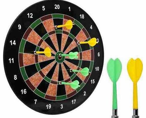 Best Line 16`` Official Size Magnetic Dartboard with 6 Darts included
