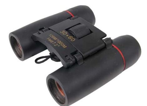 30x60 Coated Film Red Membrane Mini Pocket Night Vision Binoculars