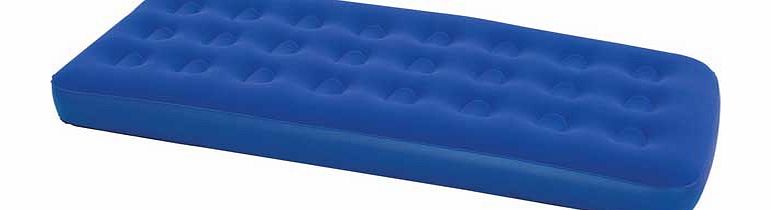 Comfort Quest Flocked Air Bed - Single