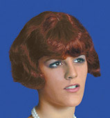 Bette Davis Style Wig, auburn