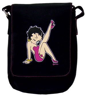 Betty Boop Small Courier Bag