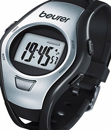 Beurer PM 15 Heart Rate Monitor - Silver/Black