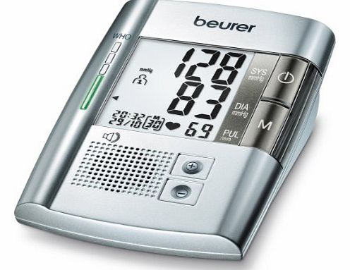 Beurer Talking Upper Arm Blood Pressure Monitor