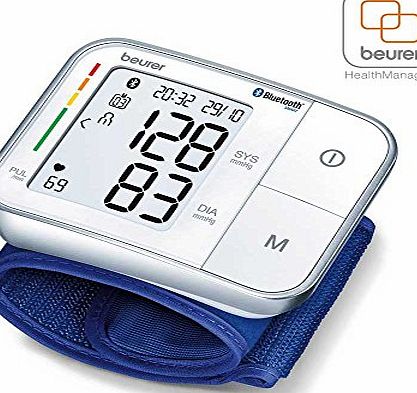 Beurer Wrist Blood Pressure Monitor Fully Automatic Beurer BC57, Pulse Rate Health Manager