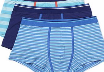 Bhs 3 Pack Block Stripe Hipsters, Green BR60H06GGRN