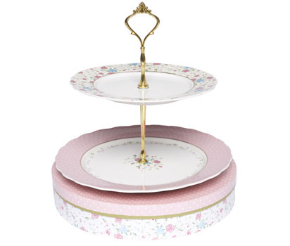Afternoon tea boxed cake stand