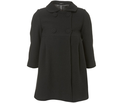 bhs Basic weave double breasted coat