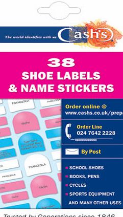Bhs Boys 38 Self-adhesive Name Tapes, no colour