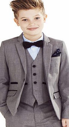 Bhs Boys Boys Palermo Generous Fit Suit Jacket, grey