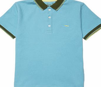 Bhs Boys Boys Turquoise Polo Shirt, Turquoise