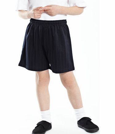 Boys Navy 2 Pack Generous Fit Football Shorts,