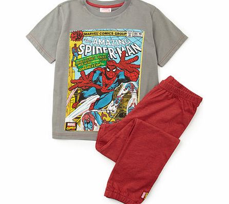 Bhs Boys Spider-Man Pyjamas, grey multi 8882785273