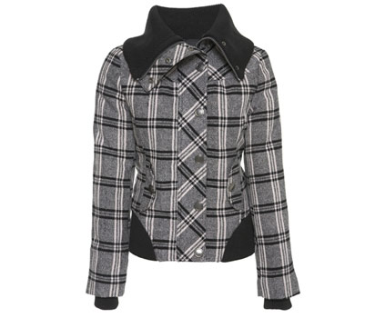 bhs Checked bomber