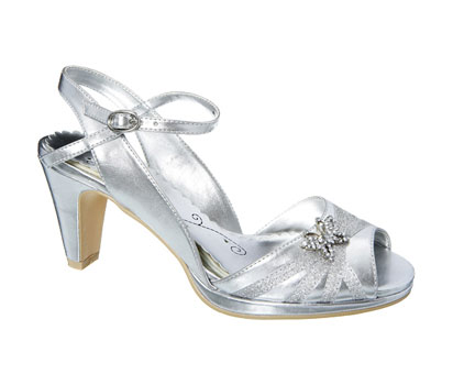 bhs Collette bridal platform sandal