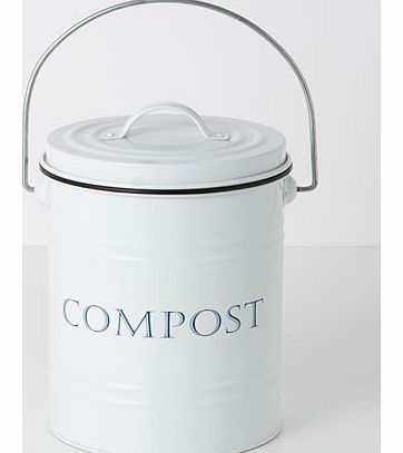 Cook & Co Compost Tin, white 9567460306