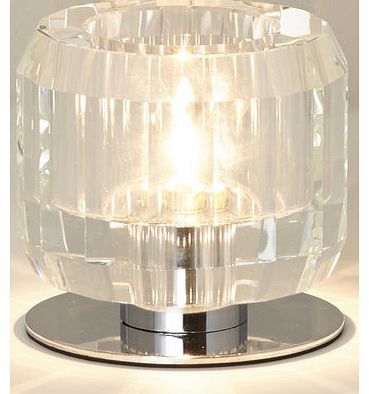 Cora vessel table lamp, clear 9775432346