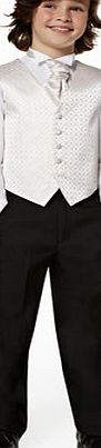 Bhs Diamond Ivory Older Pageboy Set, ivory 6595150904