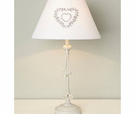 Eliie table lamp, grey 9772960870