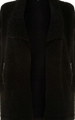 Bhs Evans Black Boucle Cardigan, black 12611038513