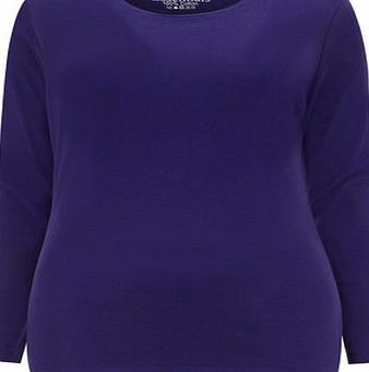 Evans Purple Cotton T-Shirt, purple 12611640924