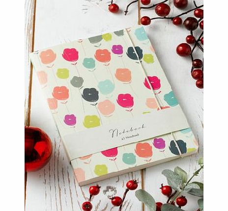 Bhs Floral design A5 notebook, no colour 8267649999